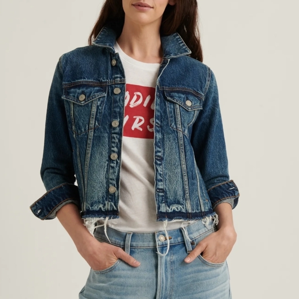 Lucky Brand Weekend Trucker Jean Jacket